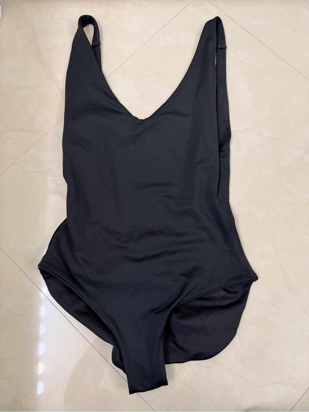 Classic Black One-Piece Swimsuit - Women